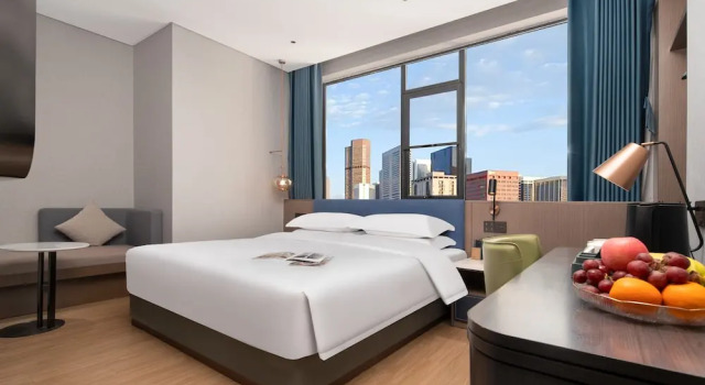 Номер Business Yi Zhi Hotel (Pearl River Xincheng Store, Wuyangcun Metro Station, Guangzhou)