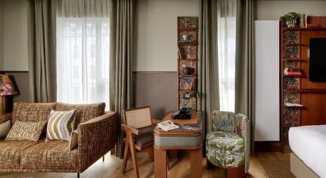 Двухместный полулюкс с балконом Skald Hotel Akureyri, Curio Collection By Hilton