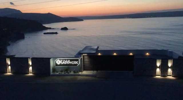 Вилла Luxury Villa Crete Villa Saphire 3 Bedroom Sea View Chania