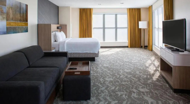 Люкс c 1 комнатой SpringHill Suites by Marriott New Orleans Warehouse Arts District
