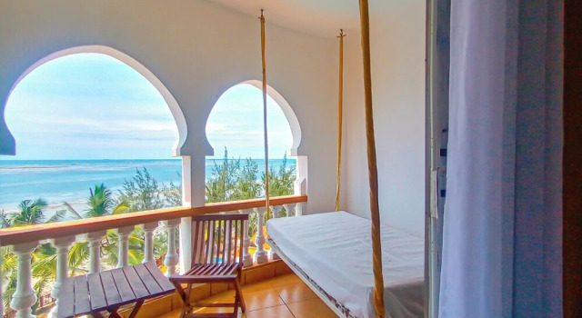 Апартаменты Deluxe с 2 комнатами с балконом Shanzu Creek Beachfront Apartments