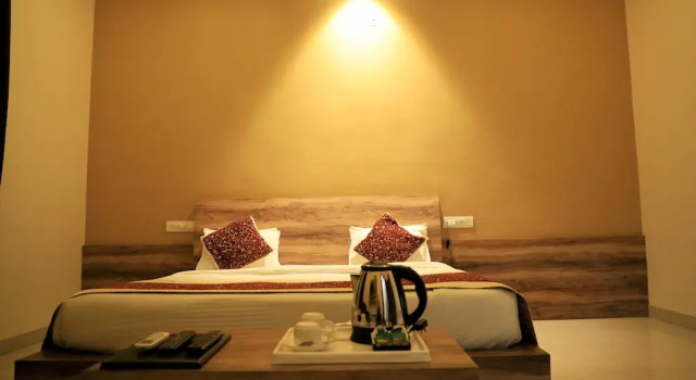Standard- dobbelt værelse med landudsigt Hotel Pushkar Legacy