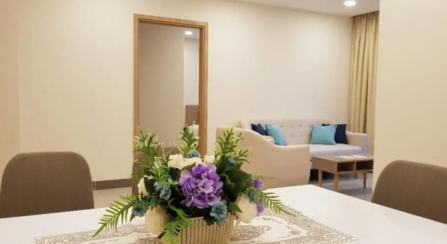 Апартаменты с 2 комнатами ARIA RESORT-2&3BEDS Apartment,hồ bơi và bãi biển miễn phí,50m