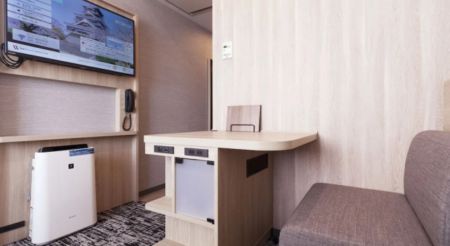Одноместный номер Economy Kumamoto Washington Hotel Plaza