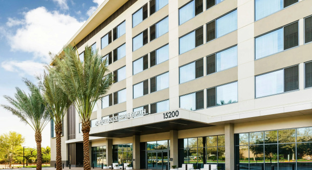 AC Hotel by Marriott Scottsdale North, Забронировать Отель Отели Скотсдейл с завтраком, рядом с Arizona Air Time Jump Center, Завтраки