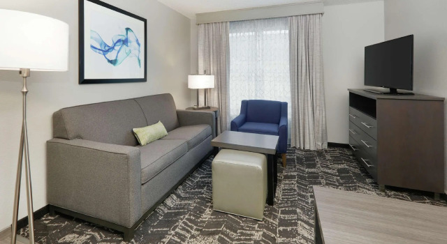 Двухместный люкс Homewood Suites by Hilton Saint Louis-Chesterfield