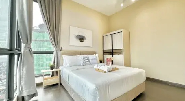 Люкс с 3 комнатами SKS Pavillion Residences - High Floor with Singapore View