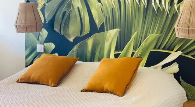 Studio tropical, beautifully renovated, sea view, Rezervasyon Daire Anse Marcel Aziz Martin