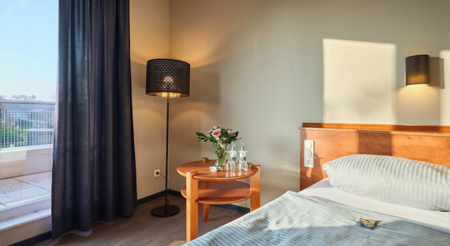 Двухместный номер Deluxe с балконом и с красивым видом из окна Hotel Viva Bröckel