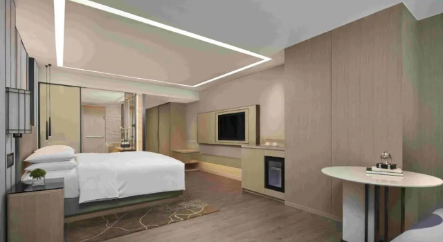 Номер Standard с видом на город Renaissance Shenzhen Luohu Hotel