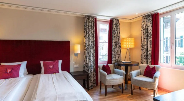 Двухместный номер Superior Hotel Krebs Interlaken