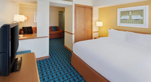 Двухместный люкс Fairfield Inn and Suites by Marriott Indianapolis Airport