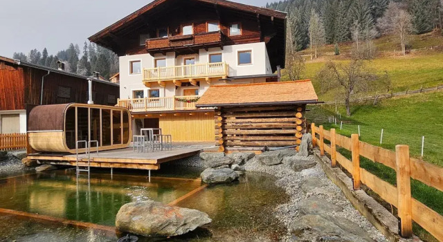 Коттедж Farmhouse in Bramberg With Sauna & Ski Access