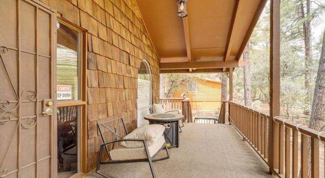 Near Fossil Creek & Trails: Scenic Pine Cabin!, Prenota Casa vacanze Pine Arizona