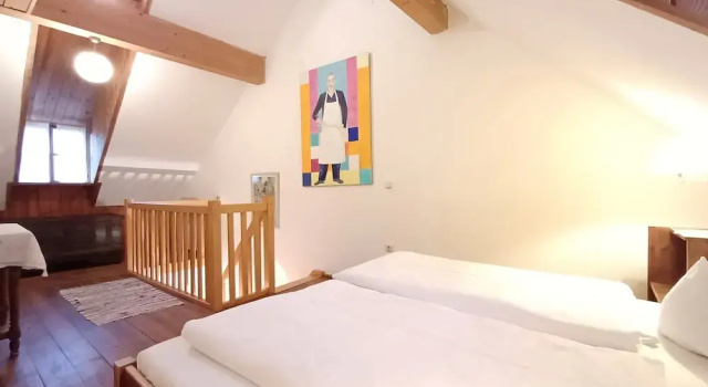 Номер Deluxe Дуплекс с видом на сад Callm-hotel