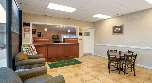 Quality Inn Fredericksburg near Historic Downtown