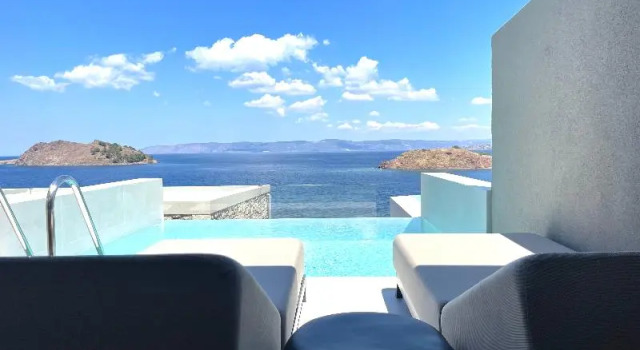 Люкс Eleia Seafront Rooms & Villas