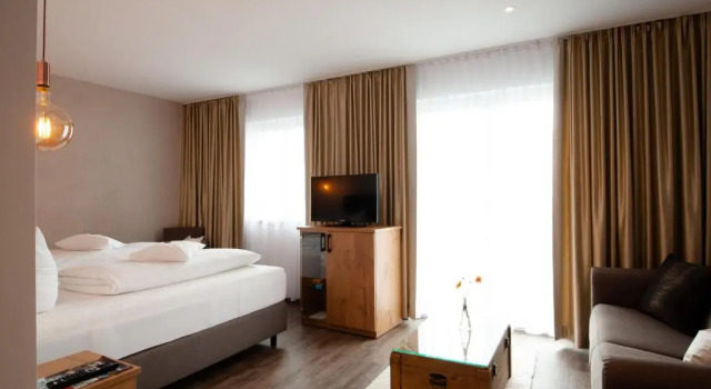 Lüks çift kişilik oda Business- und Wellnesshotel Schwaiger