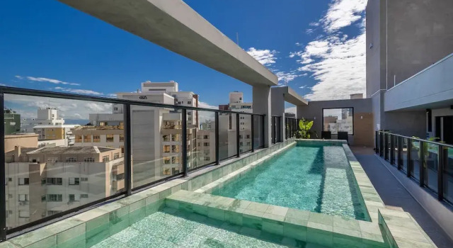 Studio in Cond. w/ Pool in Floripa Ogd0401, Забронировать Апартаменты/квартира Флорианополис South of Brazil, рядом с Hercilio Luz Square