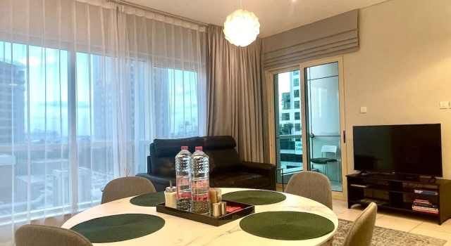 Stylish Studio wz Spectacular City View, Забронировать Апартаменты/квартира Дубай Эмират Дубай, рядом с Остановка трамвая Marina Towers