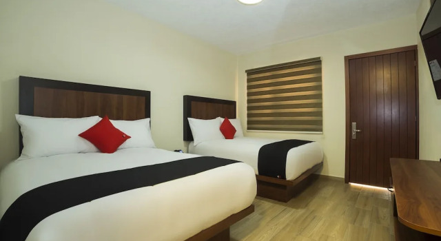 Четырёхместный номер Standard Hotel Colonial Acopinalco Inn