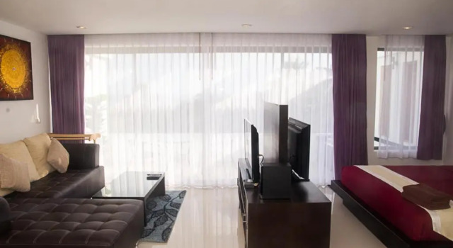 Апартаменты с видом на бассейн Tropical Sea View Residence
