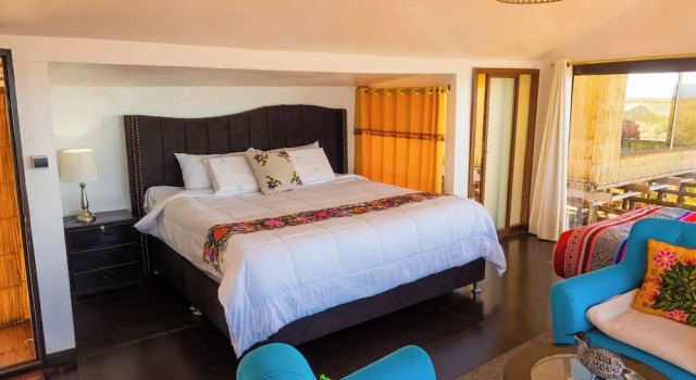 Номер Standard c 1 комнатой с видом на озеро Atardecer Dorado en Uros & Titicaca Lodge Peru