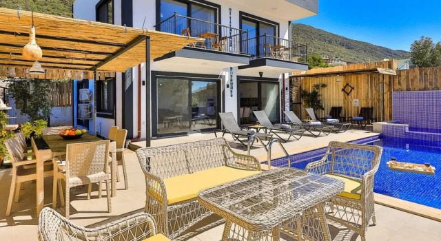 Villa Mor 2 Gökseki, Забронировать Вилла Отели провинции Антальи с бассейном, Бассейн