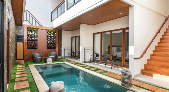 The Saren Co Living By SooBali, Rezervovat Penzión Hotely v Bali s bazénem, Bazén