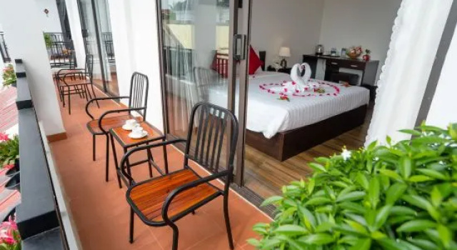 Номер Deluxe с видом на бассейн Vinci Villa Hoi An