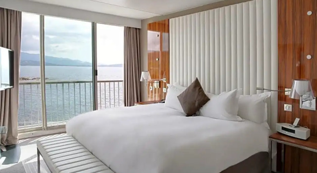 Двухместный полулюкс с видом на море Sofitel Golfe dAjaccio Thalassa Sea & Spa