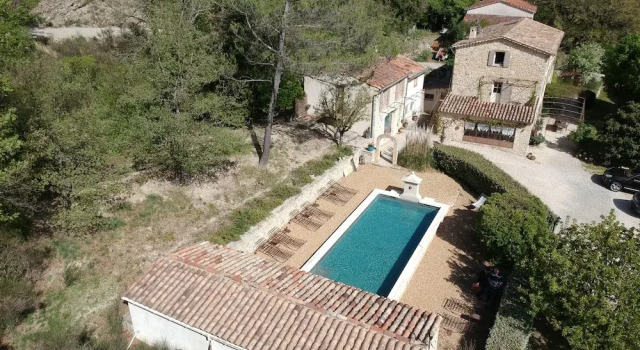 Коттедж с видом на горы Mas en Baronnies Provencales