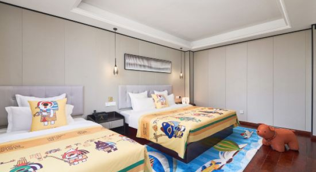 Семейный люкс с видом на море Gouqi Shengshan Seaview Hotel