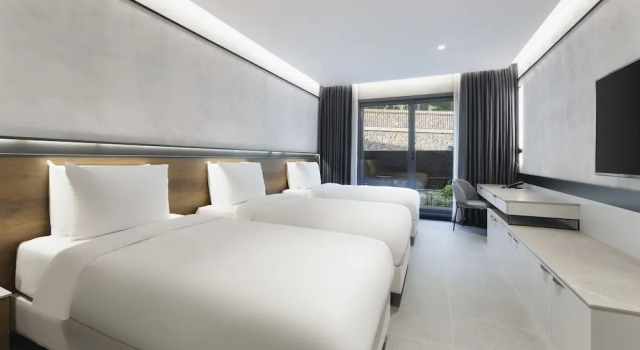 Трёхместный номер Garden Deluxe INVENTIST Hotel Sports Academy Istanbul