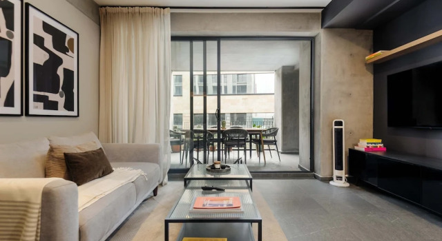 w Engaging 1BR w Terrace in Tabacalera, Забронировать Апартаменты/квартира Апартаменты Мехико, рядом с Балдерас, Апартаменты/квартира