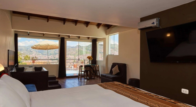 Luxury suite z widokiem na miasto Balconcillo Hotel Boutique