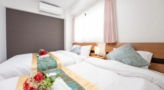 Апартаменты Superior с 2 комнатами GN98 Saiwaicho Osaka