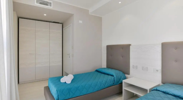 Апартаменты Superior с 2 комнатами с видом на море Residence Picalè