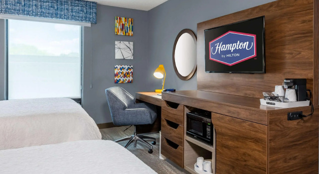 Четырёхместный номер Standard Hampton Inn & Suites Hopkinsville