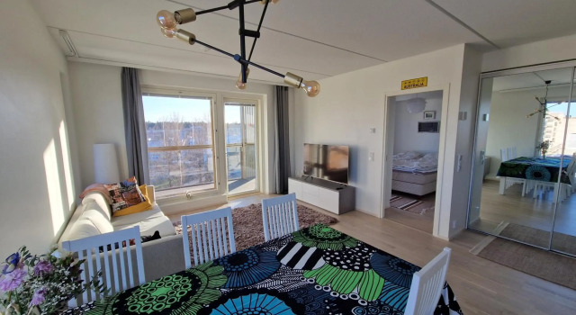 62m2 10th floor modern apartment with sauna and view, Buchen Sie Ferienwohnung Tampere Westfinnland
