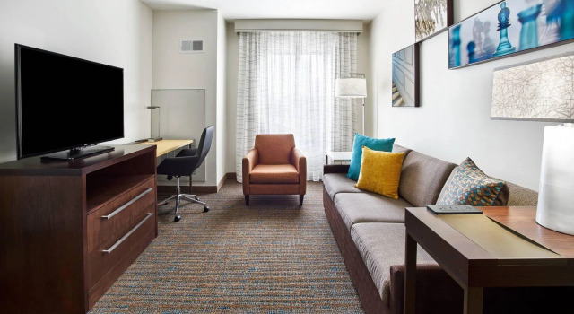 Четырёхместный люкс c 1 комнатой Residence Inn by Marriott Lynchburg