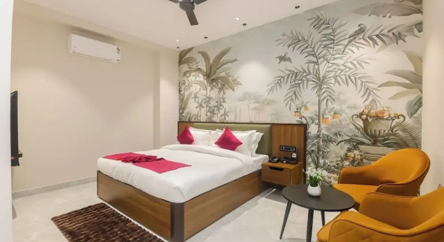 Номер Deluxe Arina Vedic Haveli Haridwar 2 Min walk for Ganga Ghat