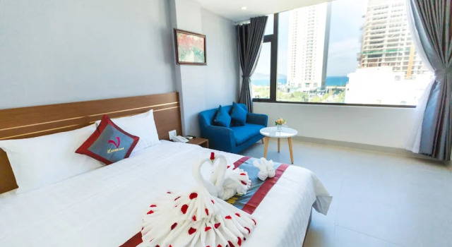 Апартаменты c 1 комнатой с видом на море Vivian Hotel