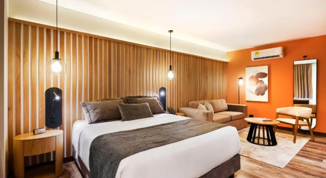 Люкс с балконом Blues Suites Medellín