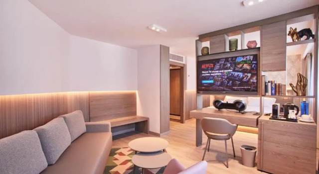 Трёхместный номер Deluxe Grand Plaza Hotel & Wellness