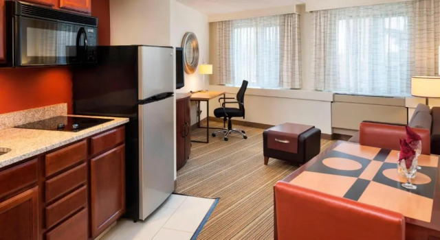 Двухместный люкс c 1 комнатой Residence Inn Minneapolis Edina