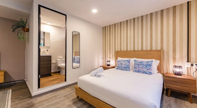 Апартаменты Цокольный этаж Condesa Lofts & Residence Hotel by VH