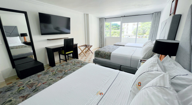 Camera Deluxe Hotel Arhuaco Rodadero