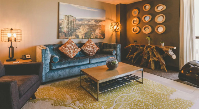 2 soveværelser i suite Whitney Peak Hotel Reno, Tapestry Collection by Hilton