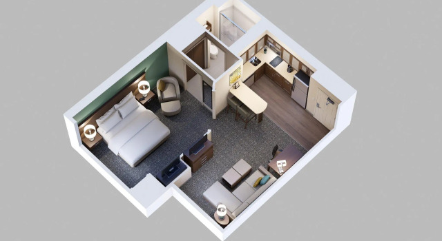 Люкс Staybridge Suites - Denton by IHG
